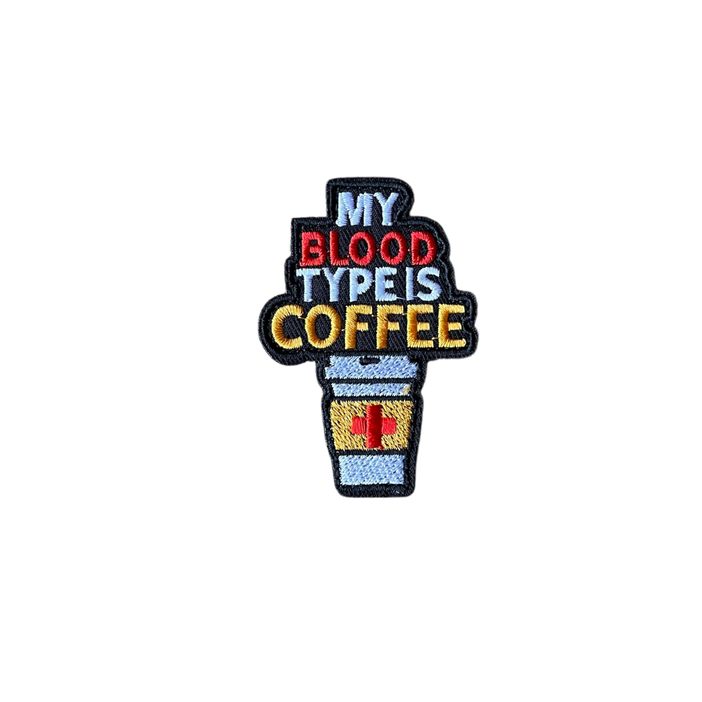 Blood Type/Super Bro/Everything/Let's Go Velcro Patch – Meniacc