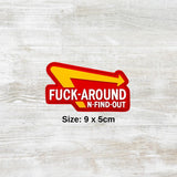 F Around & Find Out PVC Velcro Patch