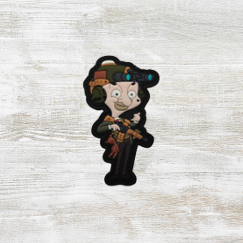 Mr Bean Tactical PVC Velcro Patch