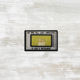Hamster Microwave Woven Velcro Patch