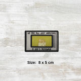 Hamster Microwave Woven Velcro Patch