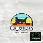 Ew People/It's Fine PVC Velcro Patch