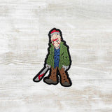Christmas Jason PVC Velcro Patch
