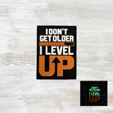 I level up PVC Velcro Patch