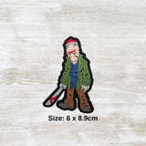 Christmas Jason PVC Velcro Patch