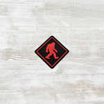 Big Foot PVC Velcro Patch