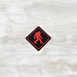 Big Foot PVC Velcro Patch