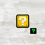Question Block PVC Velcro Patch