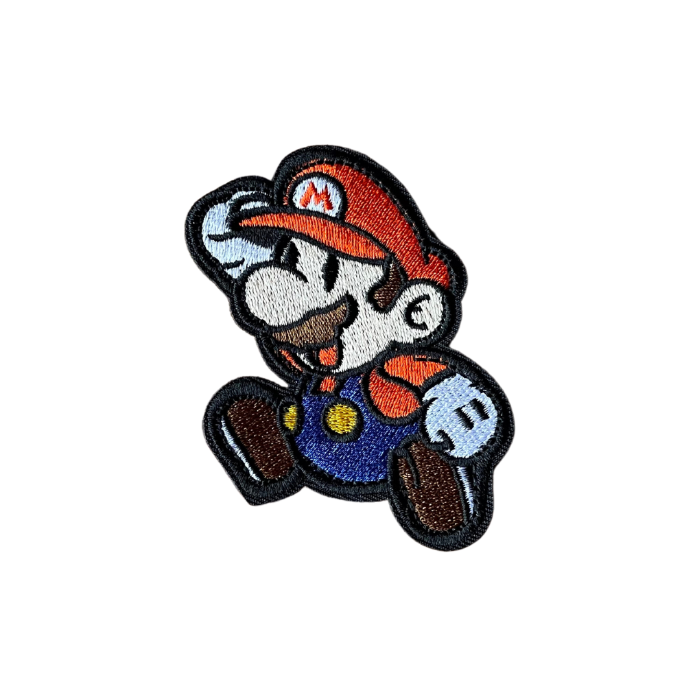 Mario Iron on Patch