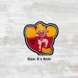 Gym PVC Velcro Patch