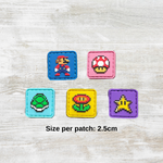 Mario Set Velcro Patch