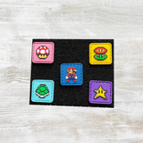 Mario Set Velcro Patch