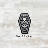 Skull PVC Velcro Patch