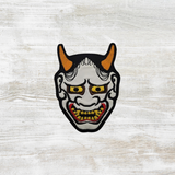 Stay Brutal/Hannya Embroidered Velcro Patch