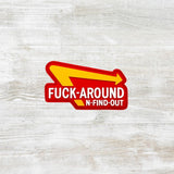 F Around & Find Out PVC Velcro Patch