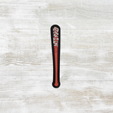 Barbed Wire Bat PVC Velcro Patch