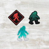 Big Foot PVC Velcro Patch