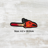 Chainsaw PVC Velcro Patch