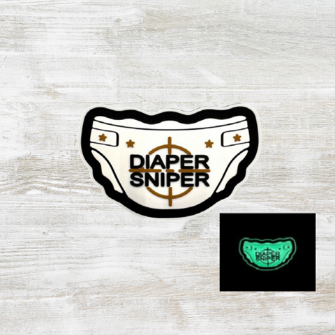 Diaper Sniper PVC Velcro Patch