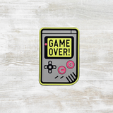 Game Over PVC Velcro Patch