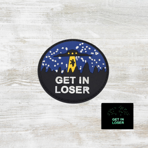 Get in Loser PVC Velcro Patch