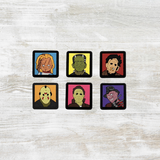 Horror Movie Villains (Set) PVC Velcro Patch