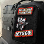 Blood Type/Mario/Everything/Let's Go Velcro Patch