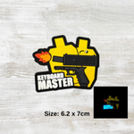 Keyboard Master PVC Velcro Patch