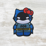 Kitty Batman/Stormtrooper/Jason/Deadpool Embroidered Velcro Patch