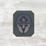 MSM Modern Spartan PVC Velcro Patch