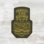 MSM Embrace the Grind PVC Velcro Patch