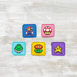 Mario Set Velcro Patch