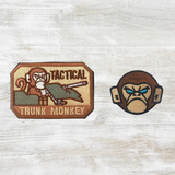 Tactical Trunk Monkey Embroidered Velcro Patch