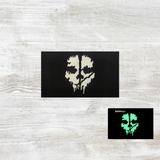 Ghost Reflective/GITD Velcro Patch