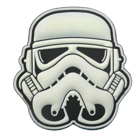 Luminous Stormtrooper PVC Velcro Patch