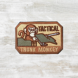 Tactical Trunk Monkey Embroidered Velcro Patch