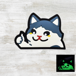 Cat PVC Velcro Patch