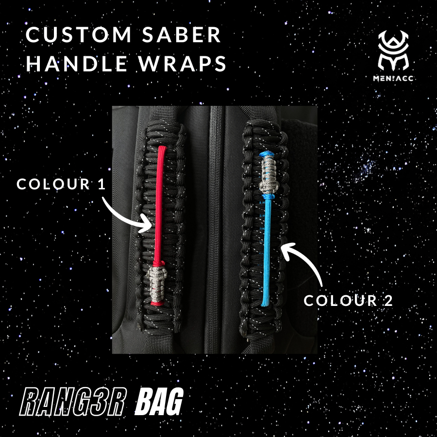 [ADD-ON] Limited Edition SABER RANG3R Custom Handle Wraps – Meniacc