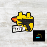 Keyboard Master PVC Velcro Patch