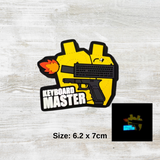 Keyboard Master PVC Velcro Patch