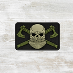 Skull PVC Velcro Patch