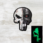 Skull PVC Velcro Patch