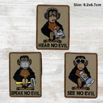 See Speak Hear No Evil Velcro Patch