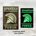 Luminous Spartan Power Velcro Patch