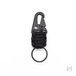 The Meniacc Mini Snap Hook Paracord 550 Keychain (Assorted Colours)