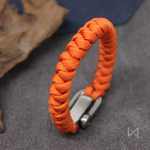 The Meniacc Classic 550 Paracord Bracelet - Orange