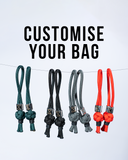 Diamond Zipper Pullers Green Black Grey Red