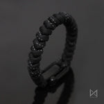 The Meniacc Classic Reflective 550 Paracord Bracelet - Void