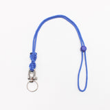 The Meniacc Paracord Twisted Lanyard - Blue