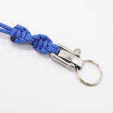 The Meniacc Paracord Twisted Lanyard - Blue